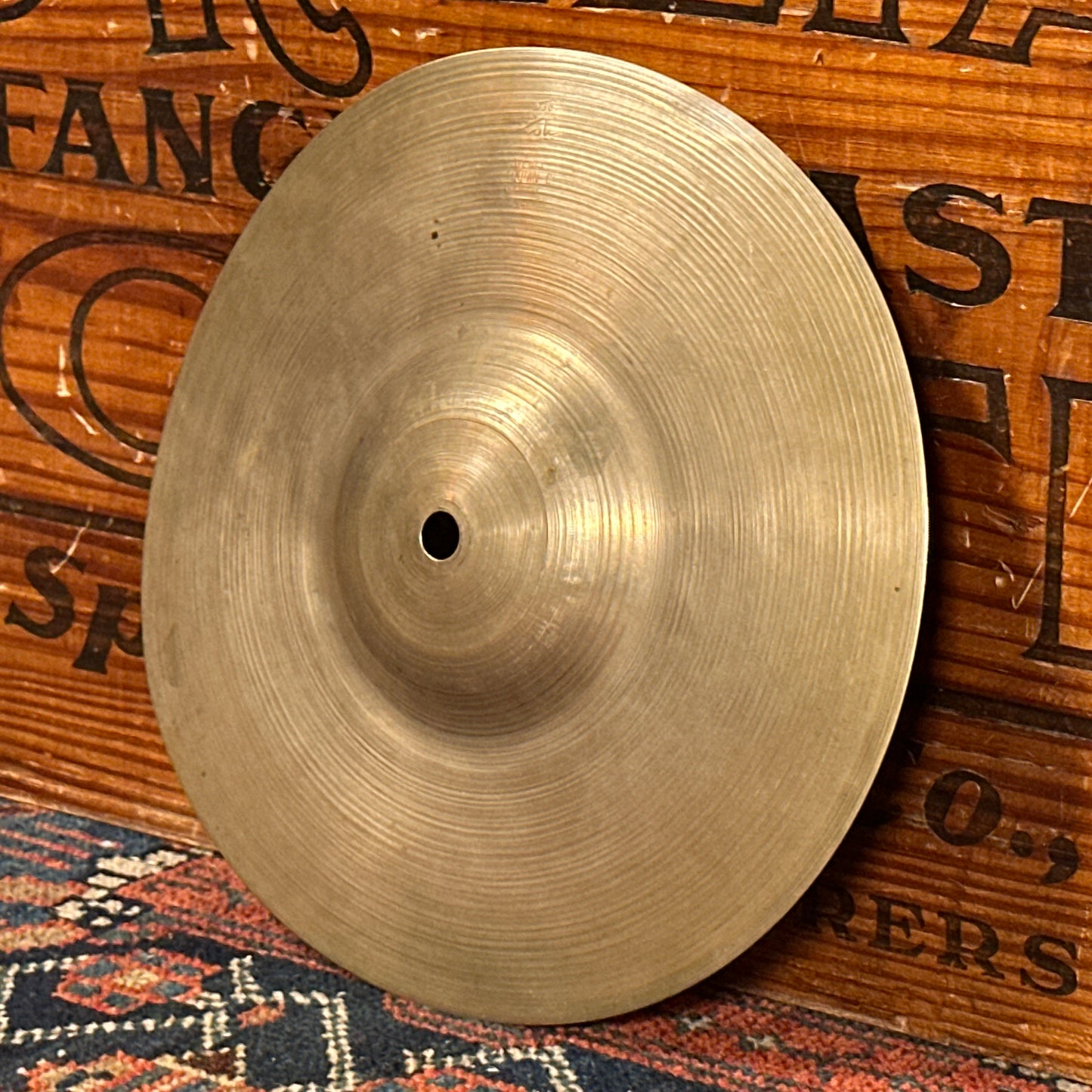 10" Zildjian A 1930s 1st Stamp Paper Thin Splash Cymbal 176g *Video Demo*