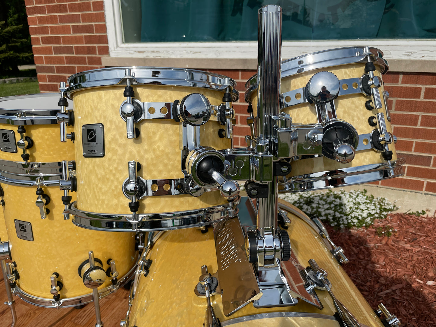 Sonor Designer Series Drum Set Birdseye Maple Light NOS 22/10/12/14/16/5x14