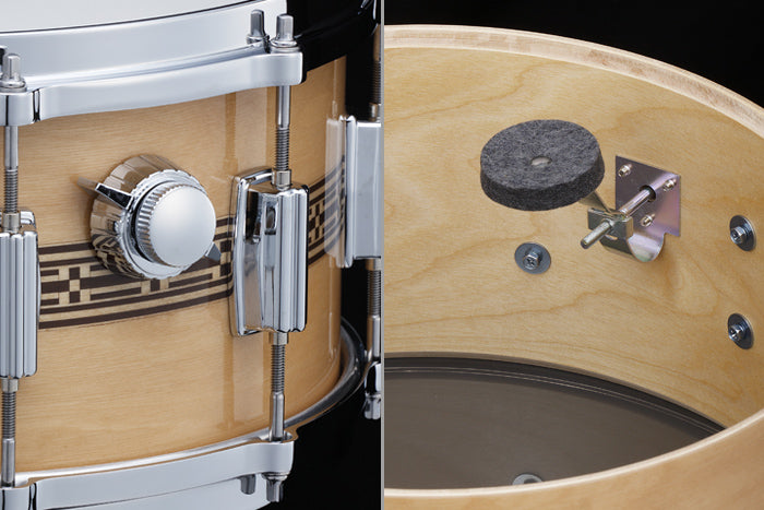 Tama 50th Limited Mastercraft AW456 Artwood 6.5x14 Snare Drum *Video Demo*