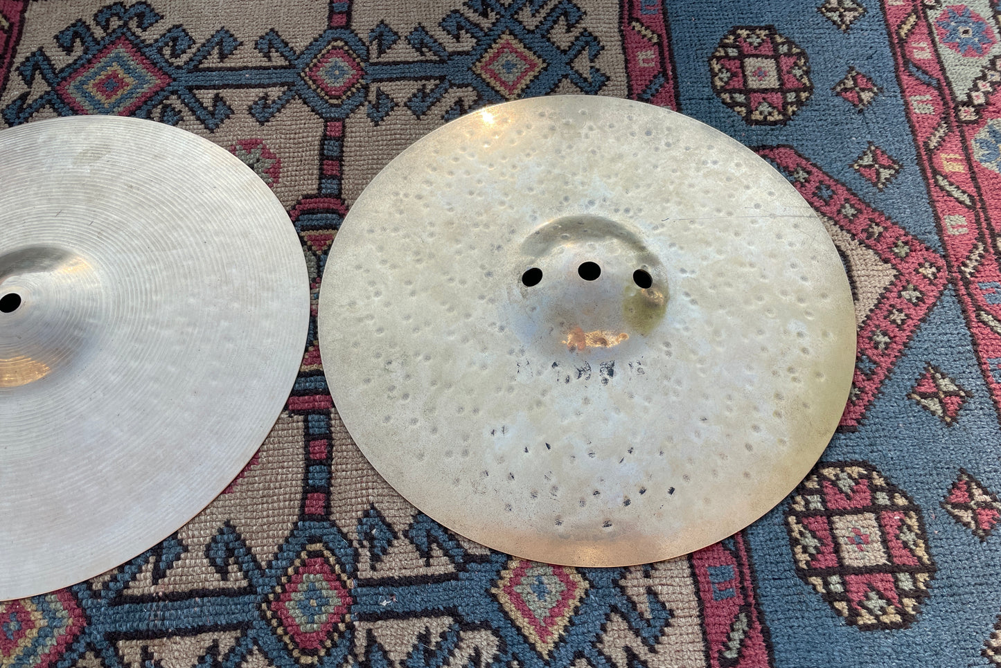 13" Sabian HH Hand Hammered Fusion Hi-Hat Cymbal Pair 912g/1410g