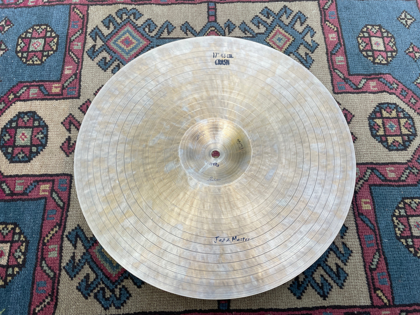 17" Masterworks Jazz Master Crash Cymbal Turkish Hand Hammered