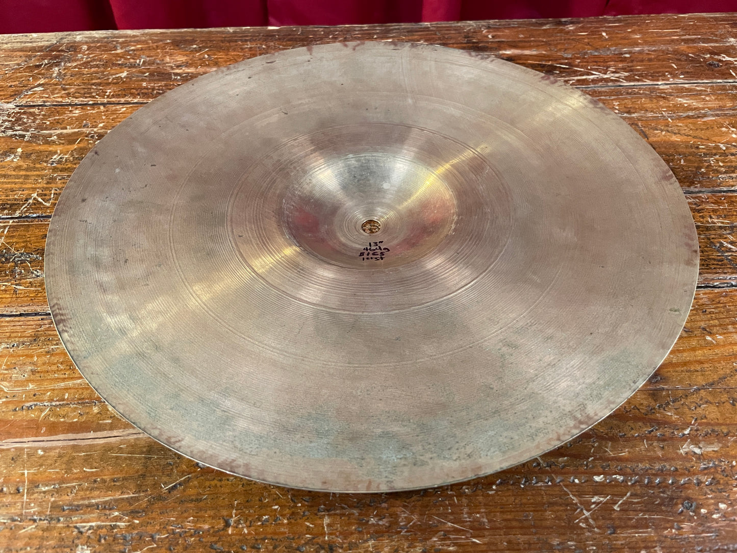 13" Vintage 1930s Zildjian A 1st Stamp Splash Cymbal 464g *Video Demo*
