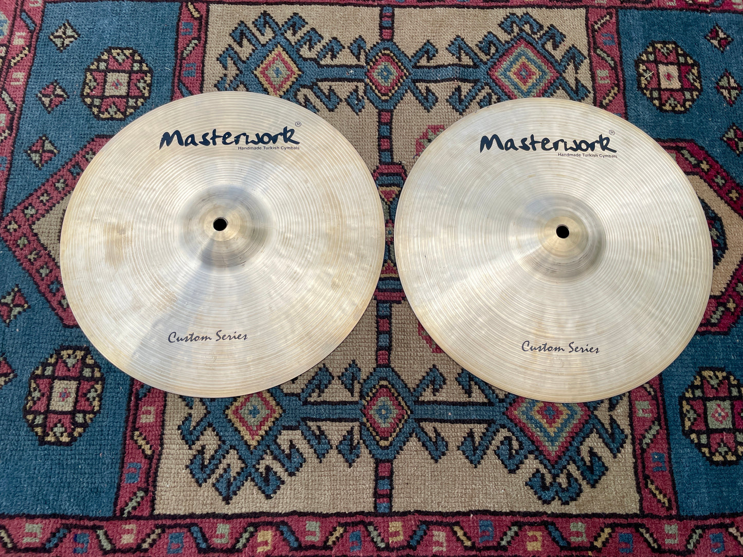 13" Masterwork Custom Series Hi-Hat Cymbal Pair 790g/938g *Video Demo*