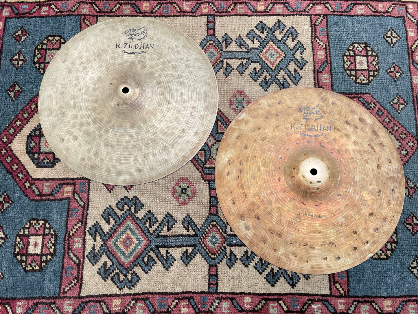14" Zildjian K Constantinople Hi-Hat Cymbal Pair 904g/1152g *Video Demo*