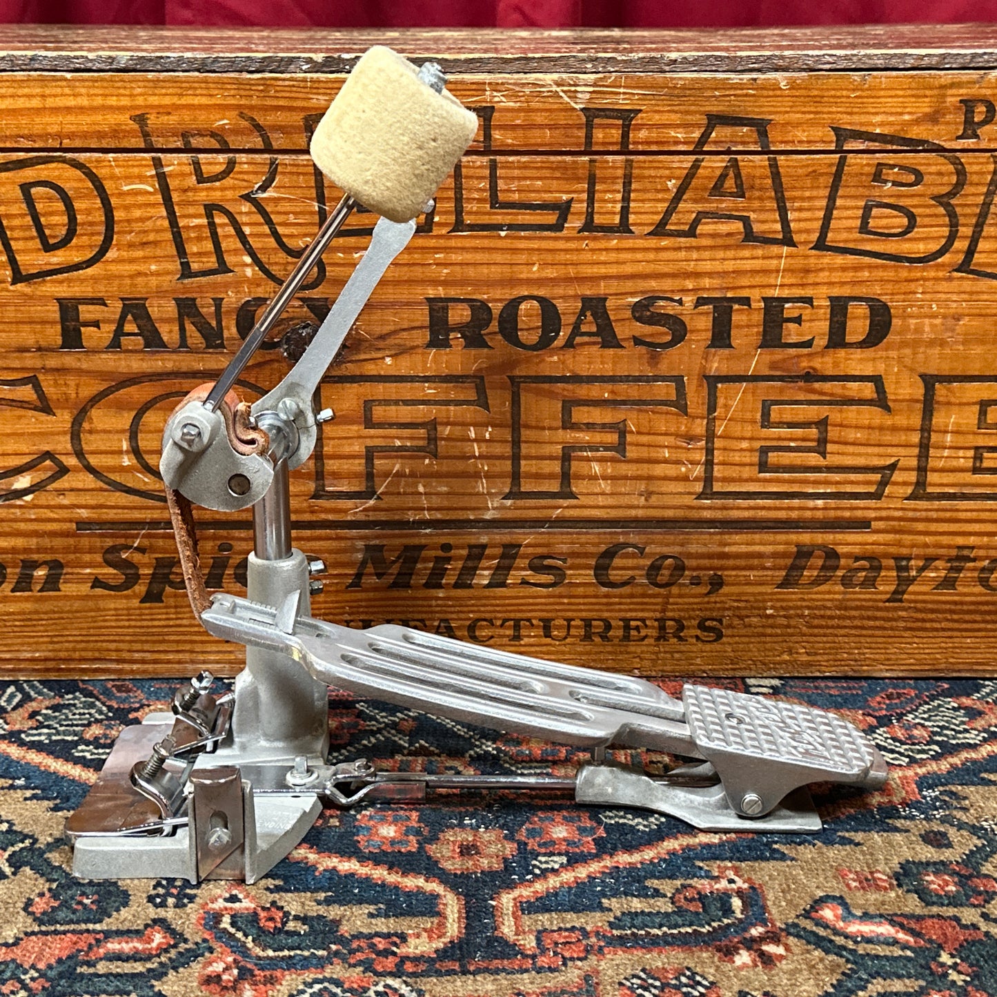 1960s Rogers No. 395R Swiv-O-Matic Solid Footboard Bass Drum Pedal