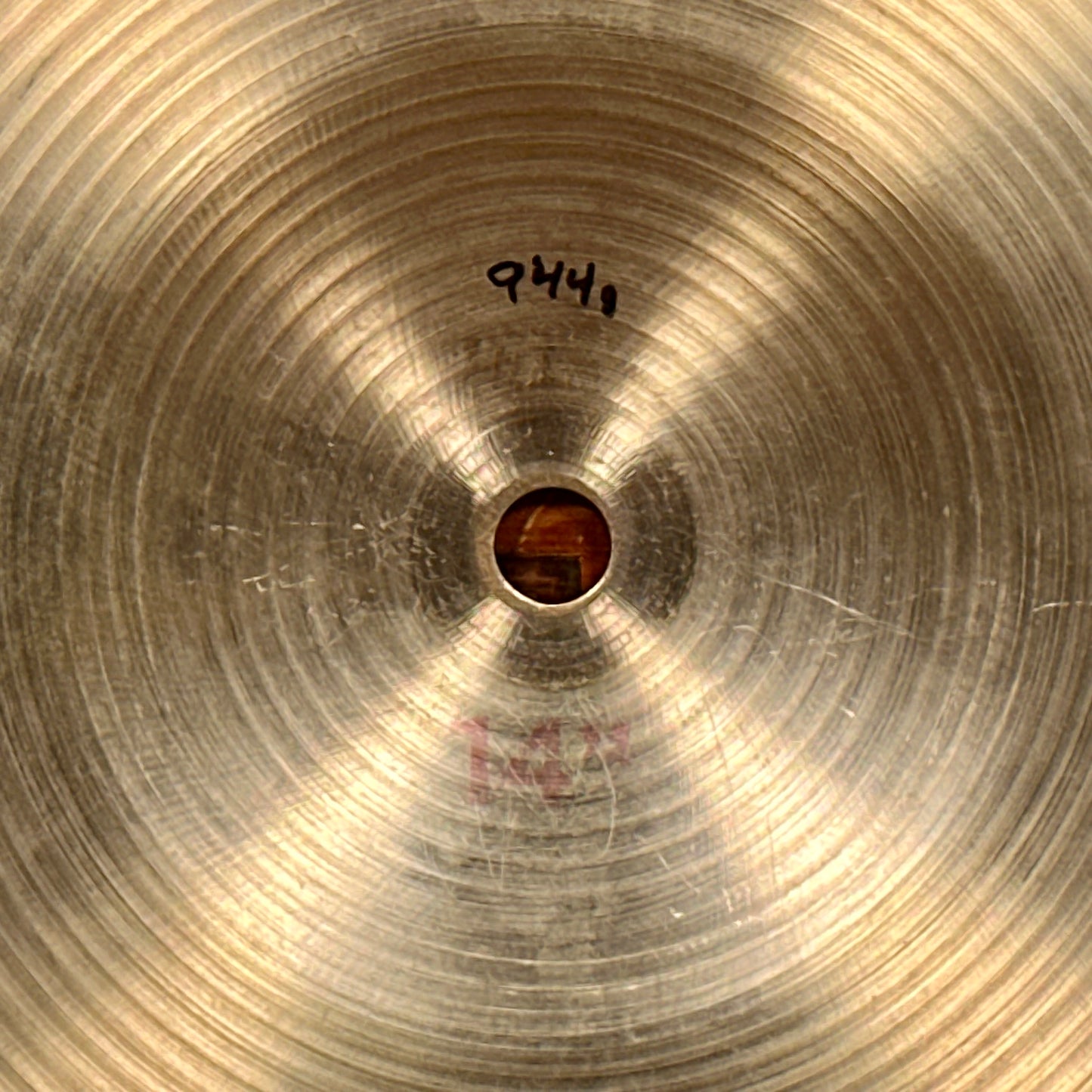 14" Paiste Formula 602 Pre-Serial 1960s Hi-Hat Cymbal Pair 840g/944g *Video Demo*