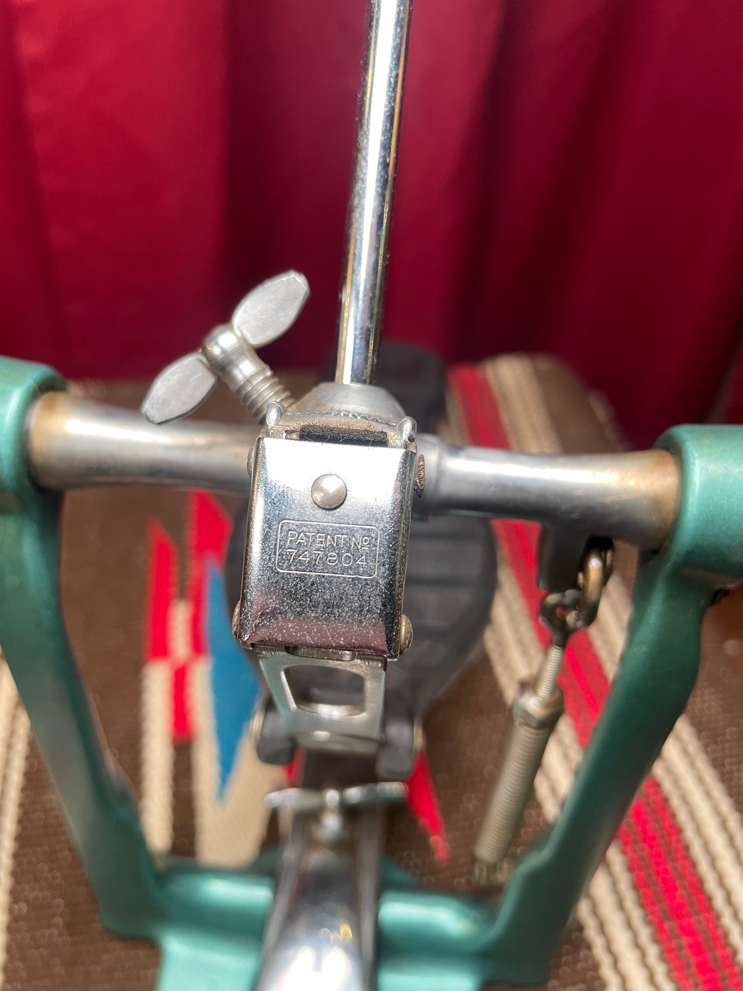 1960s Premier No. 250 Bass Drum Pedal w/ No. 291 2-Way Beater