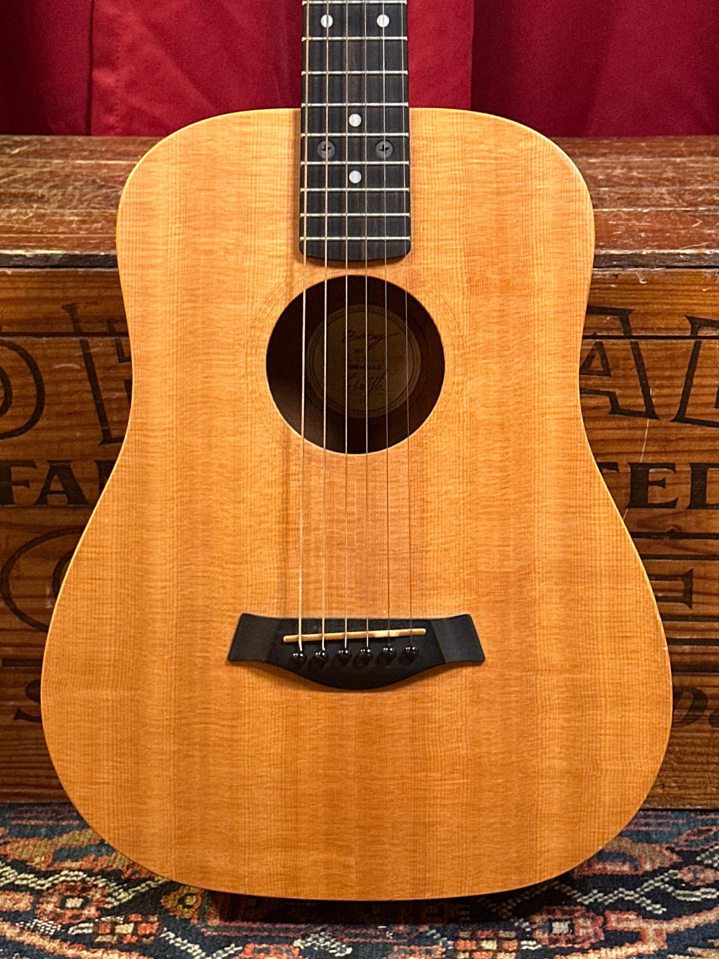 1996 Taylor 301 Baby Taylor 3/4 Size Acoustic Guitar Natural USA