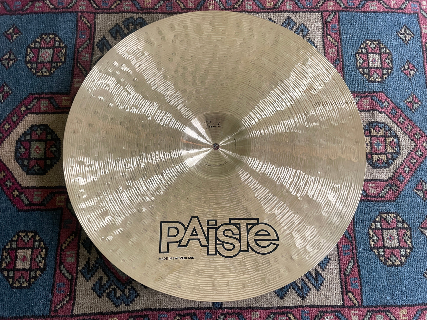 20" Paiste Signature Traditional Thin Crash Cymbal 1836g