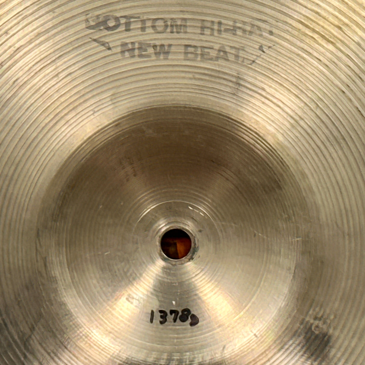 14" Zildjian A 1970s New Beat Hi-Hat Cymbal Pair 858g/1378g *Video*