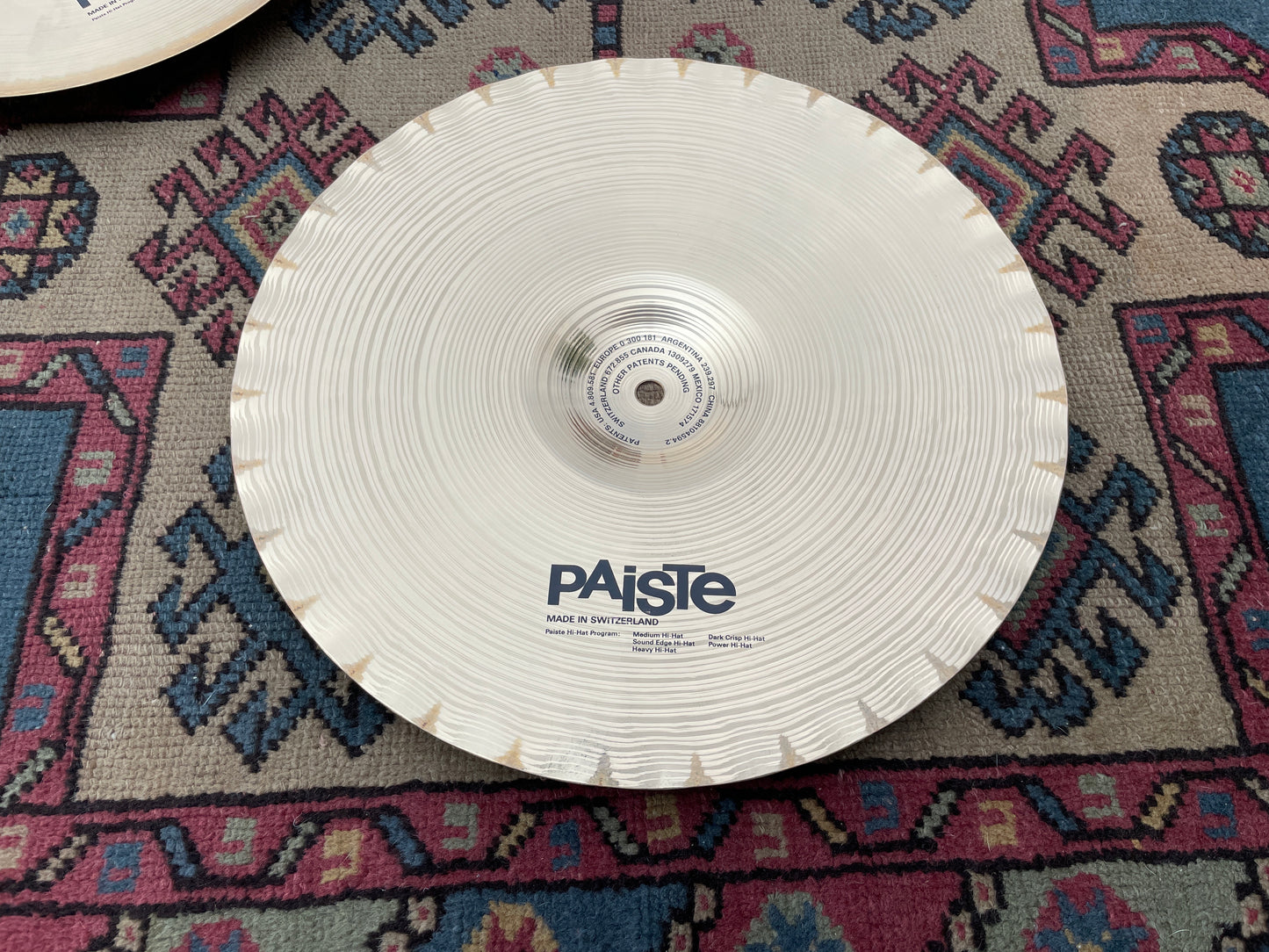 14" Paiste Sound Edge Hi-Hat Cymbal Pair 1038g/1102g