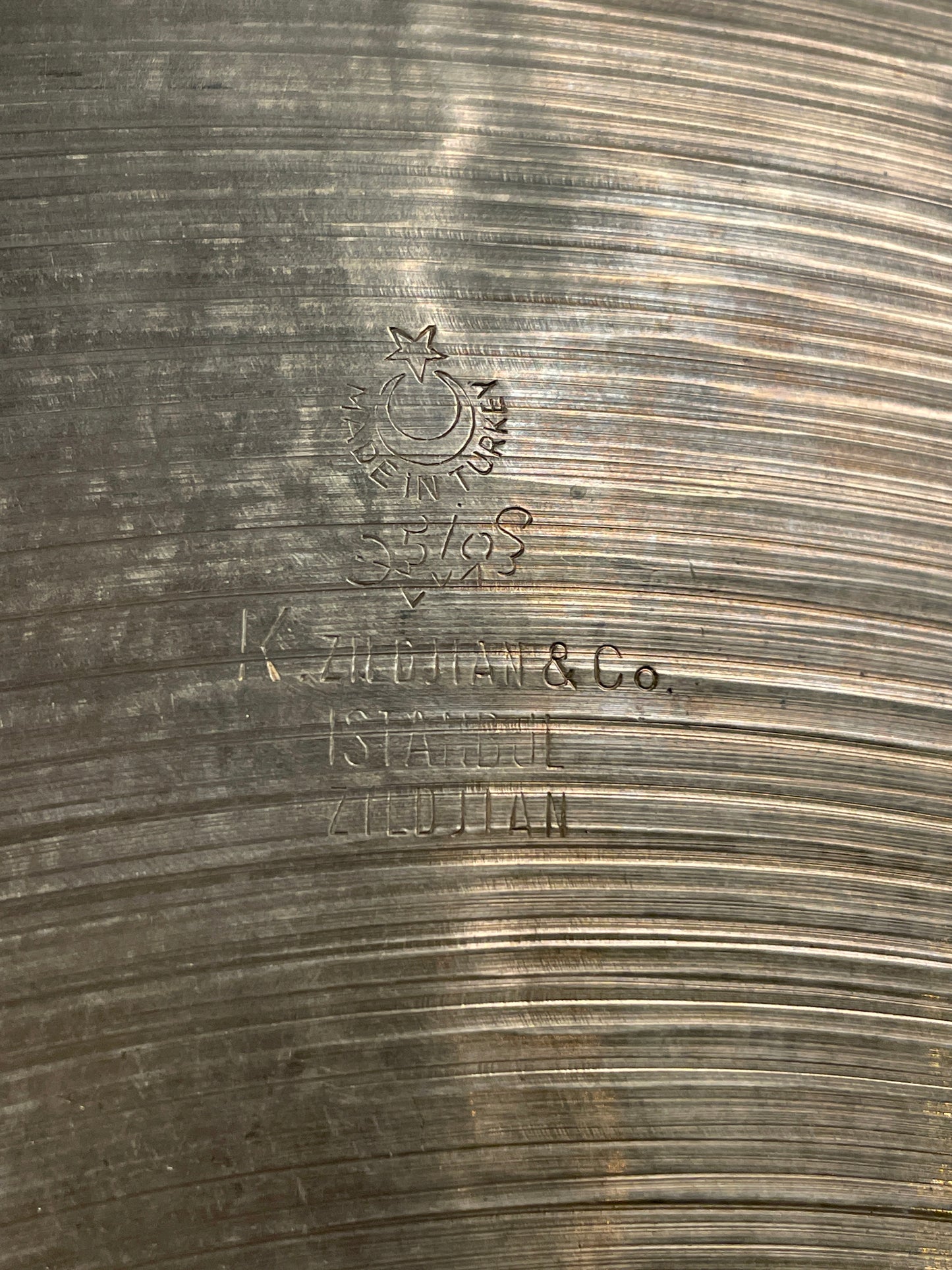 20" Vintage Zildjian Istanbul New Stamp K Ride Cymbal 1815g *Video Demo*