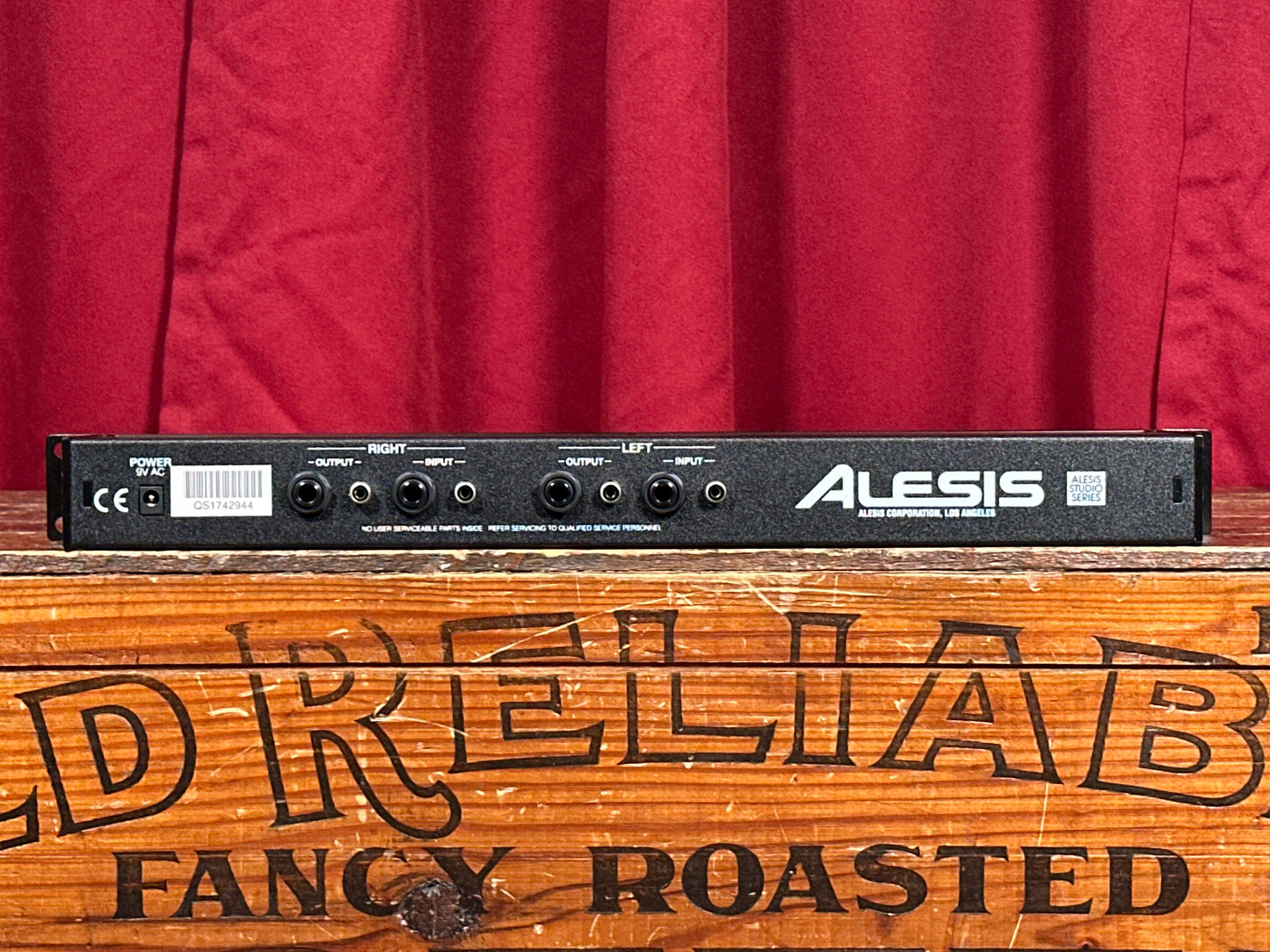 Alesis M-EQ 230 Dual 30-Band 1/3 Octave Graphic Equalizer
