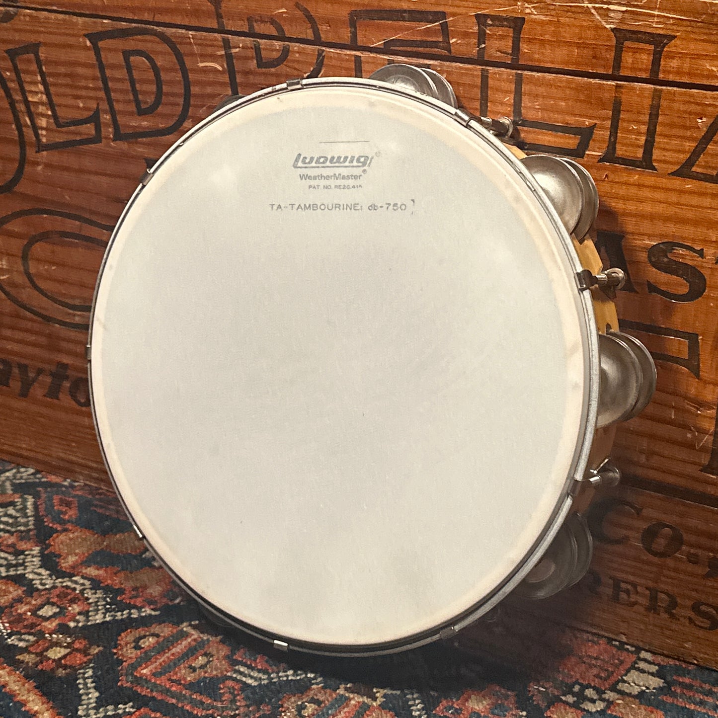 1970s Ludwig 10" Tunable Double Row Tambourine No. 95A
