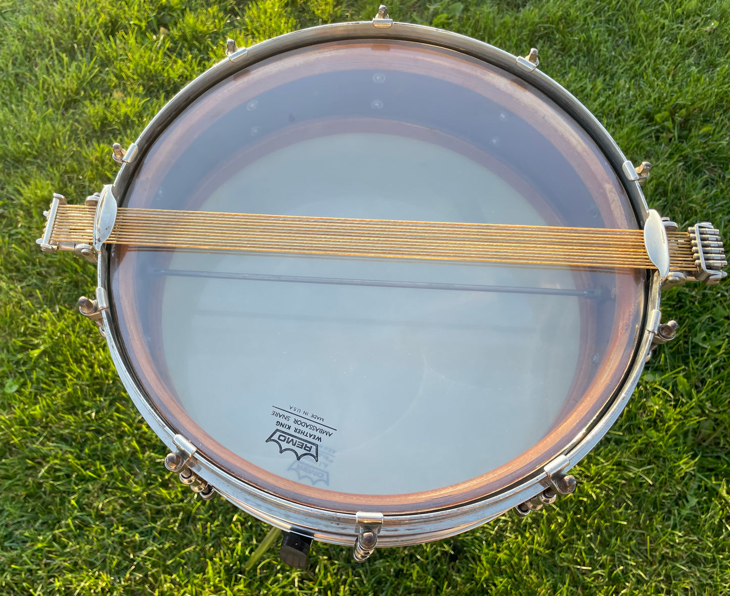 1920s Ludwig No. 245 Dance Model 4x14 Solid Walnut Shell Super Ludwig Snare Drum