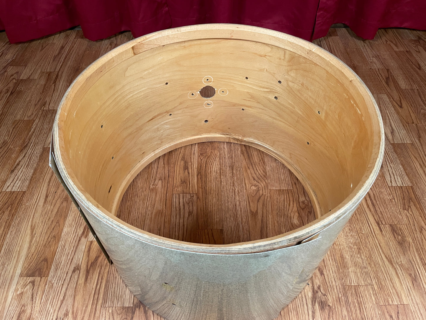 1970s Ludwig 14x20 Club Date Bass Drum Shell 3-Ply