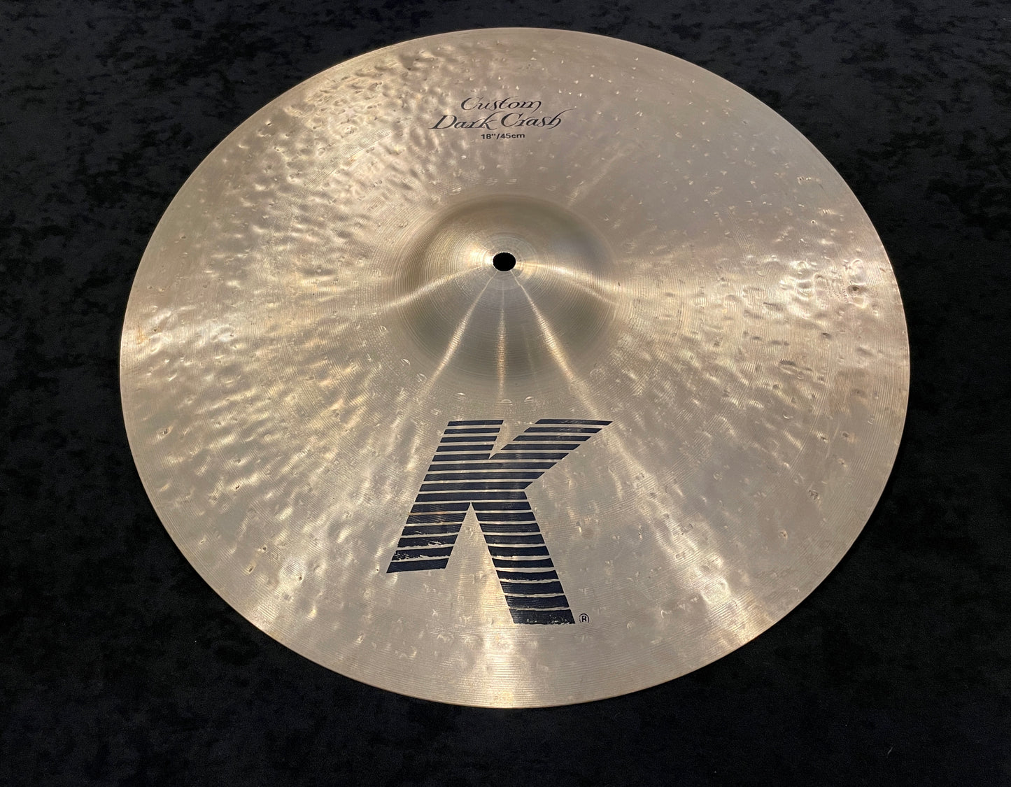 18" Zildjian K Custom Dark Crash Cymbal 1366g