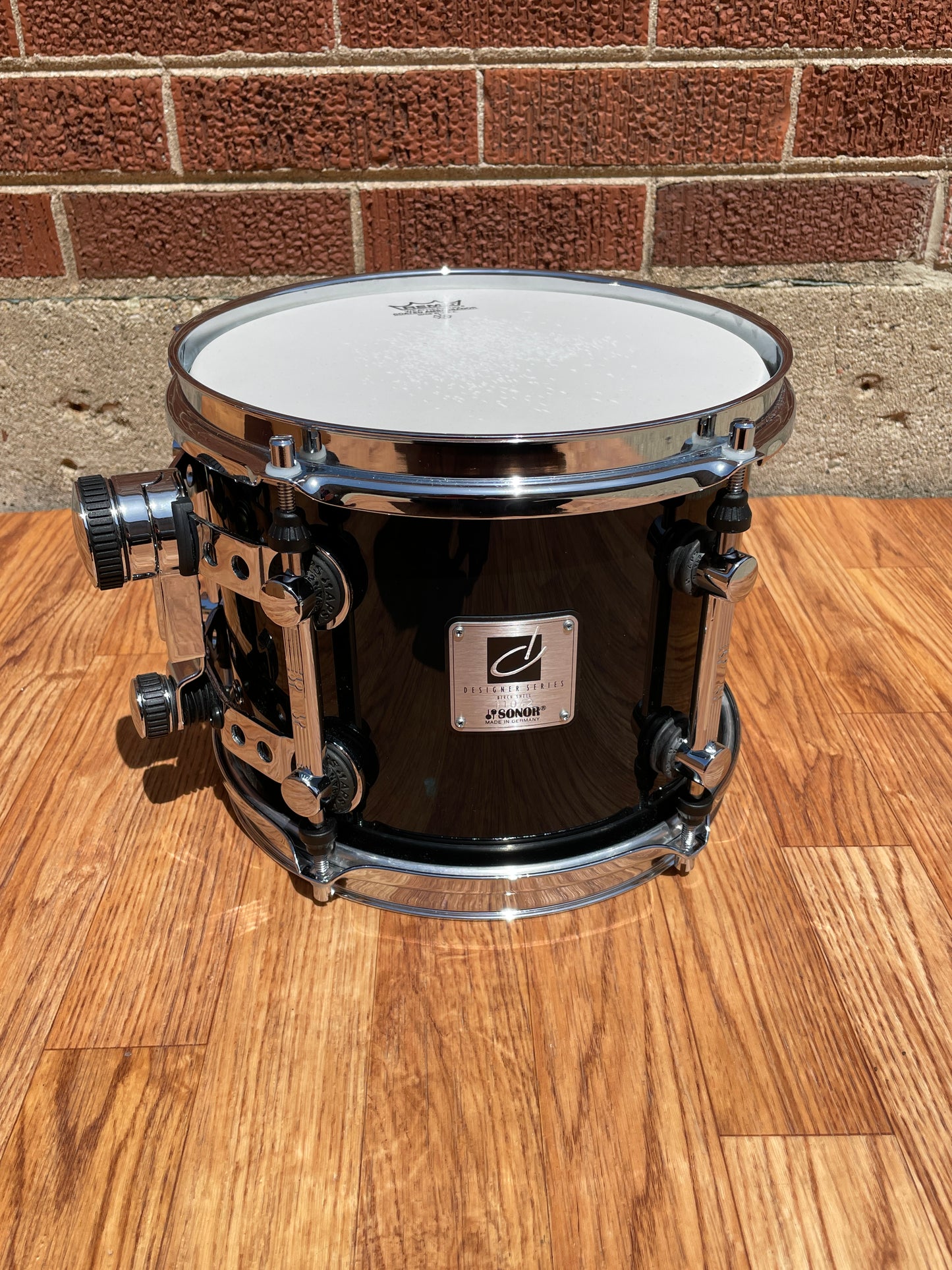 Sonor Designer Series 10" Birch Tom Drum Black 10x8 8x10