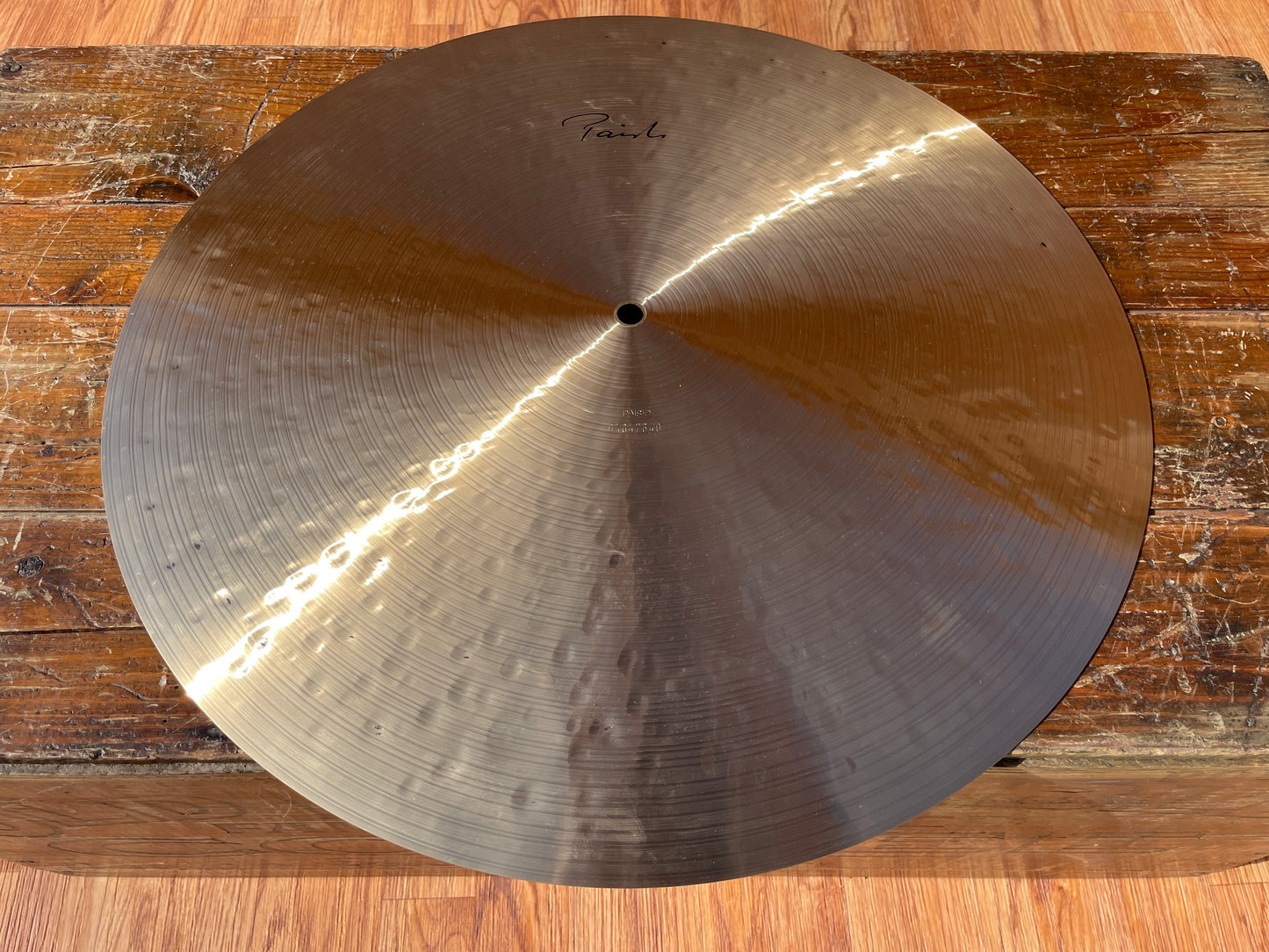 20" Paiste Signature Traditional Light Flat Ride Cymbal 2028g *Video Demo*