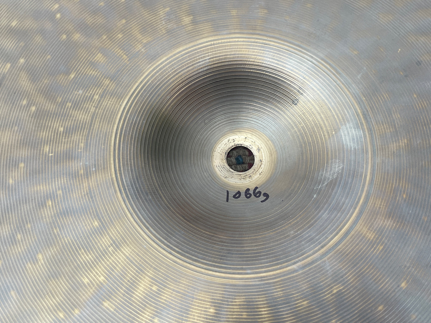 14” Zildjian K Custom Dark Top Hi-Hat Cymbal Single 1066g