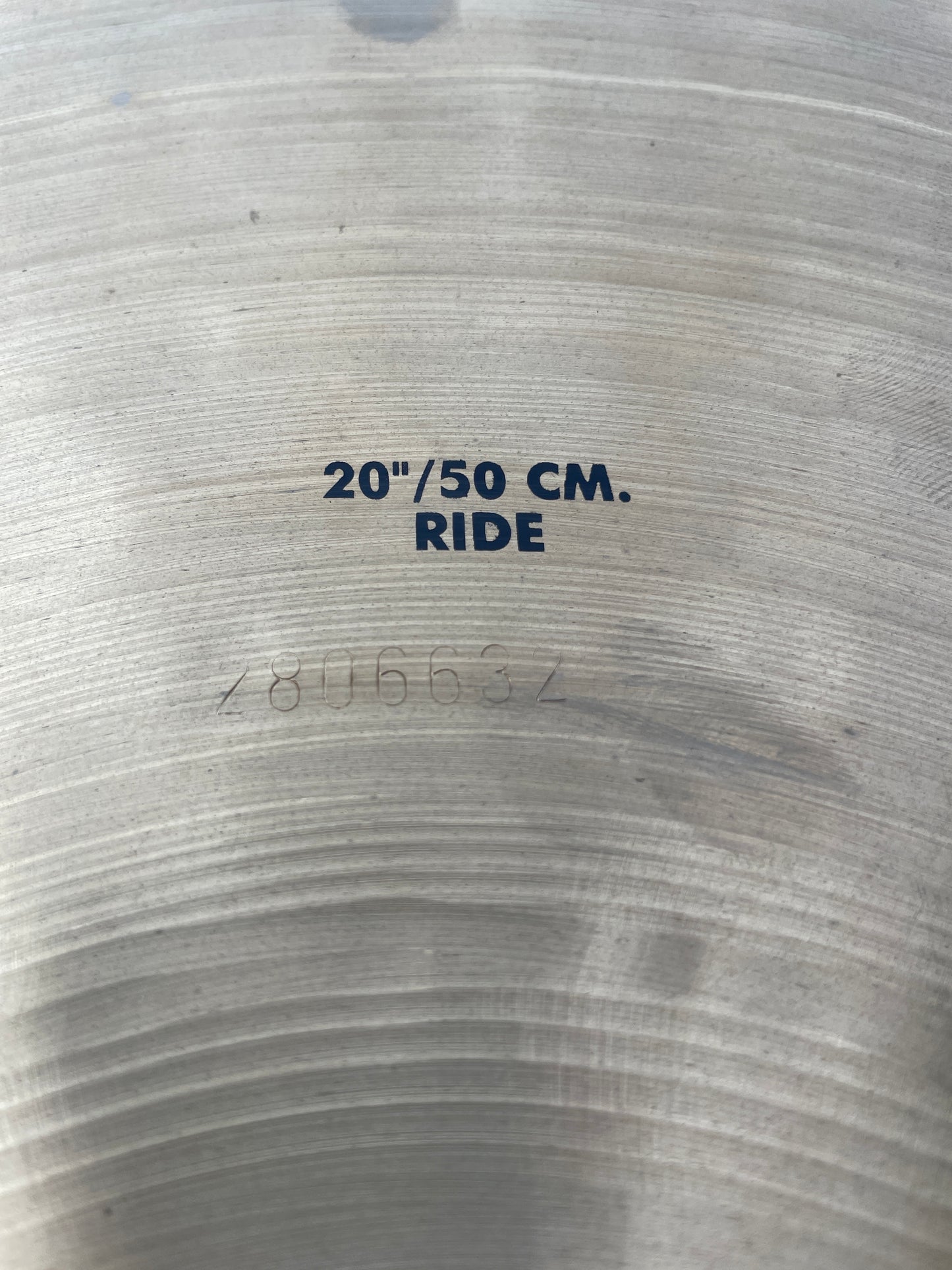 20" UFIP Class Series Ride Cymbal 2186g