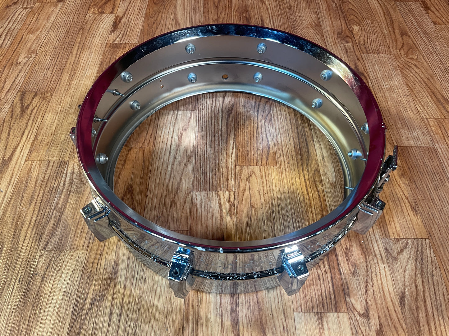 1970s Ludwig 5x14 LM400 Supraphonic Snare Drum