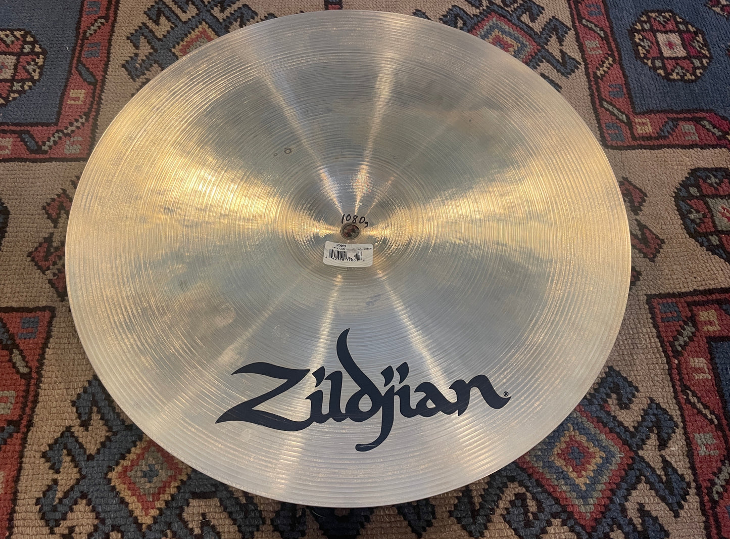 16" Zildjian K Custom Session Crash Cymbal 1080g