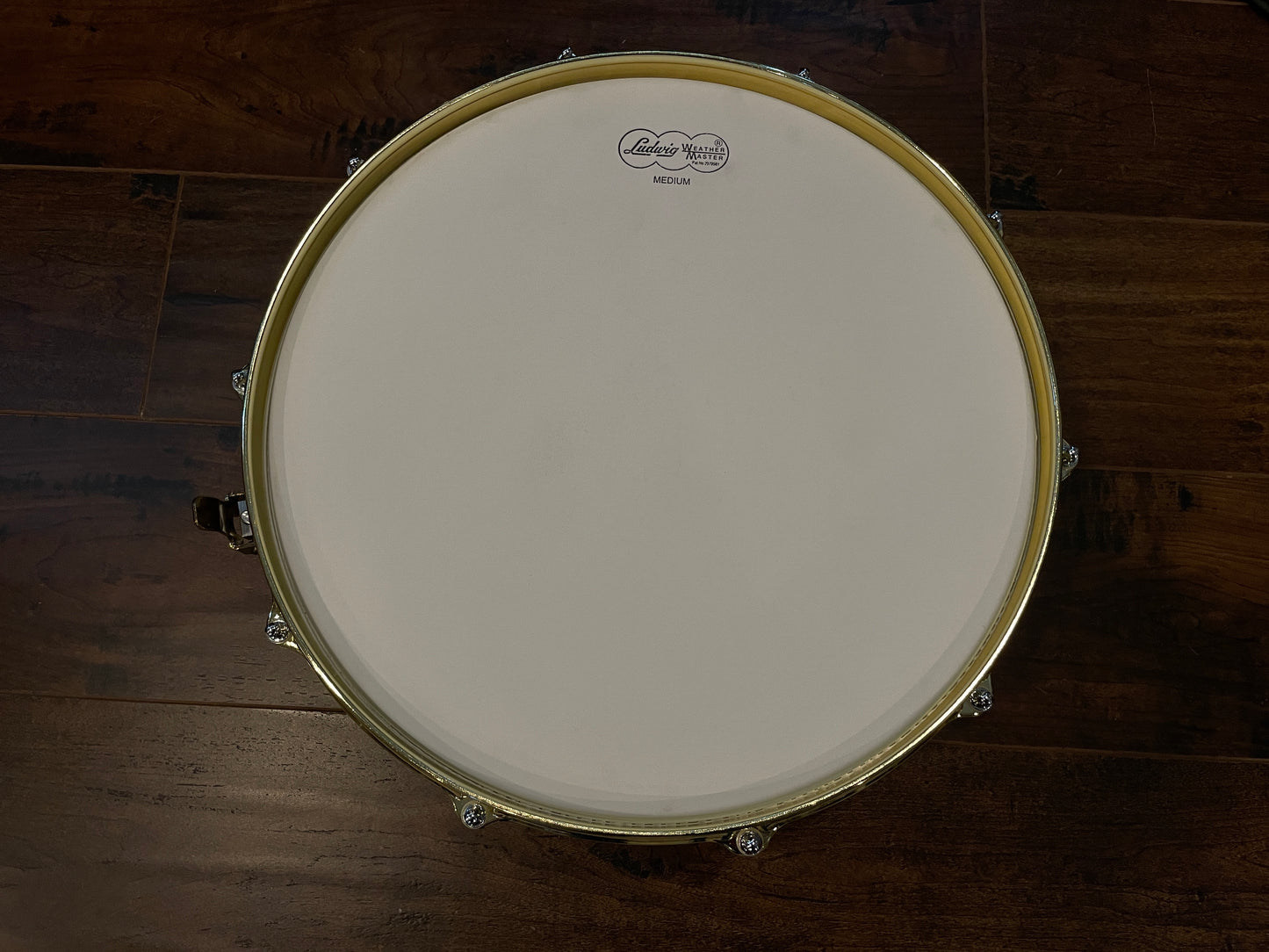 Ludwig 5x14 Tube Lug Black Beauty Snare Drum w/ Brass Hardware LB416BT