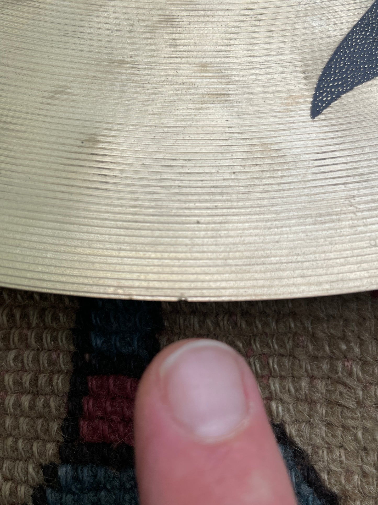 15" Zildjian K Custom Dark Crash Cymbal 930g
