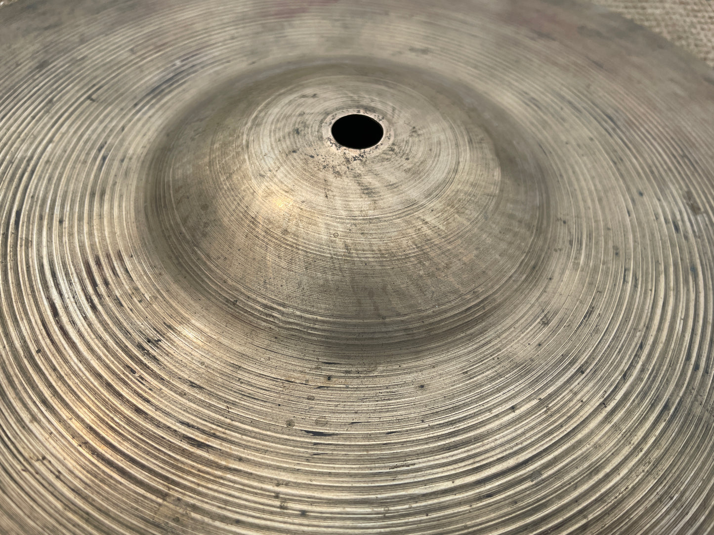 12" Vintage 1940s-1950s Zildjian A Trans Stamp Splash Cymbal 310g