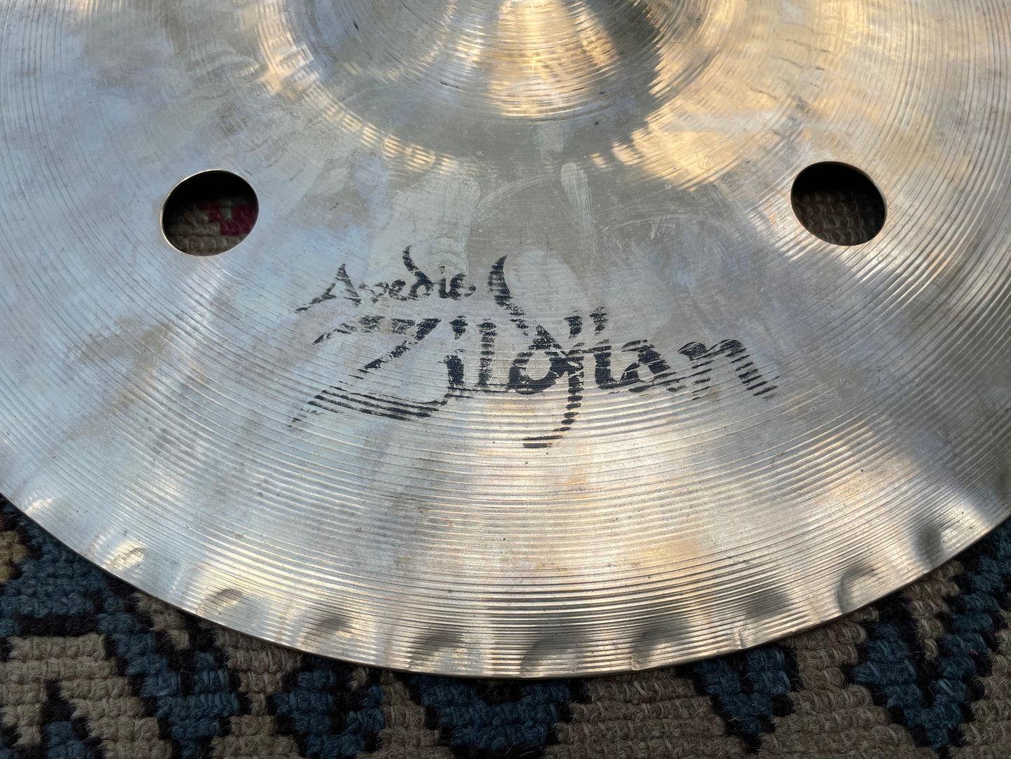 14" Zildjian A Custom Mastersound Vented Bottom Hi-Hat Cymbal Single 1212g