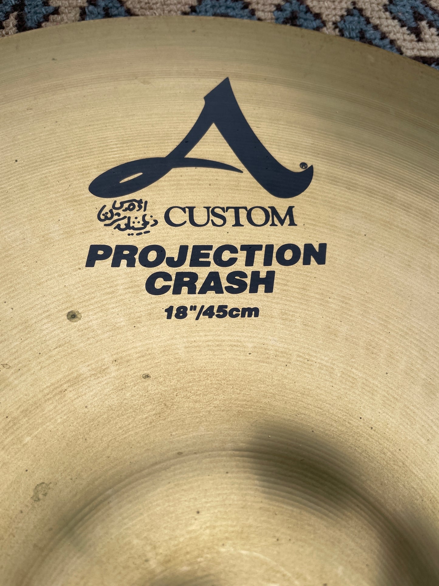 18" Zildjian A Custom Projection Crash Cymbal 1562g