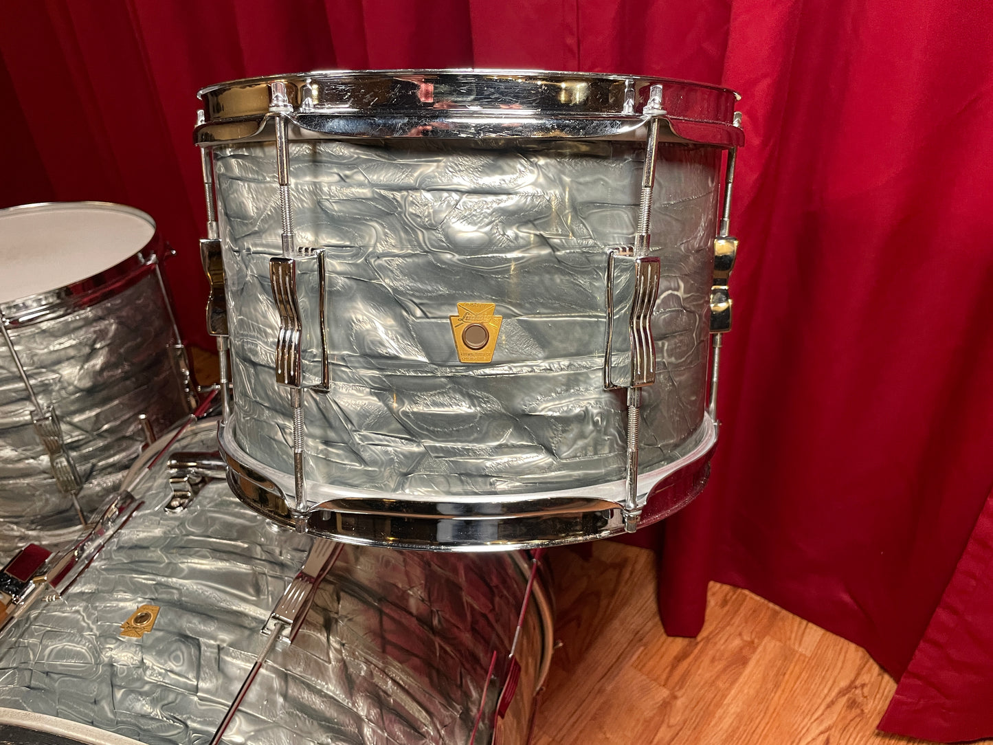 1968 Ludwig Club Date Drum Set Sky Blue Pearl 20/12/14