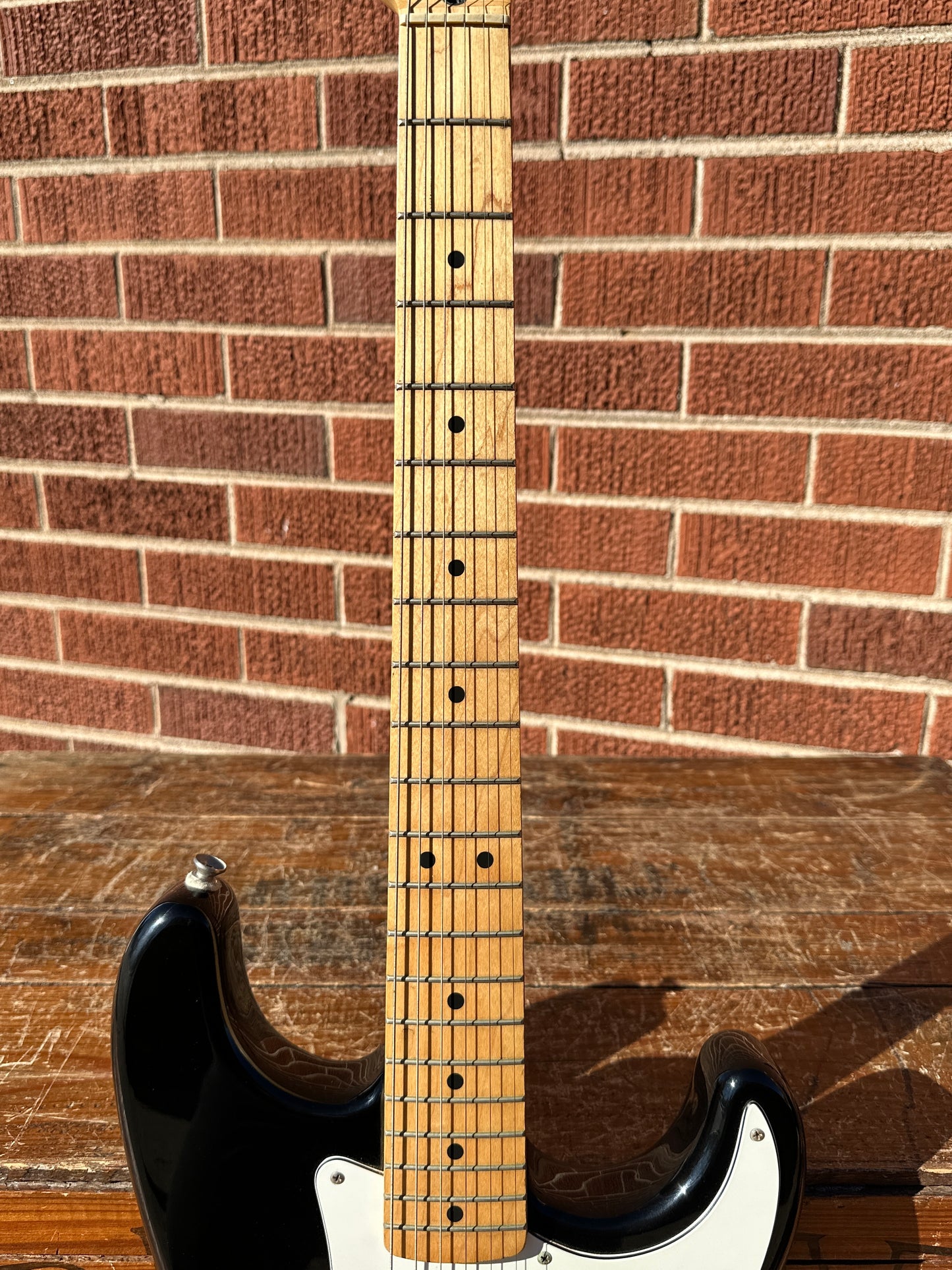 1996 Fender MIM Stratocaster Black w/ Fender Gig Bag