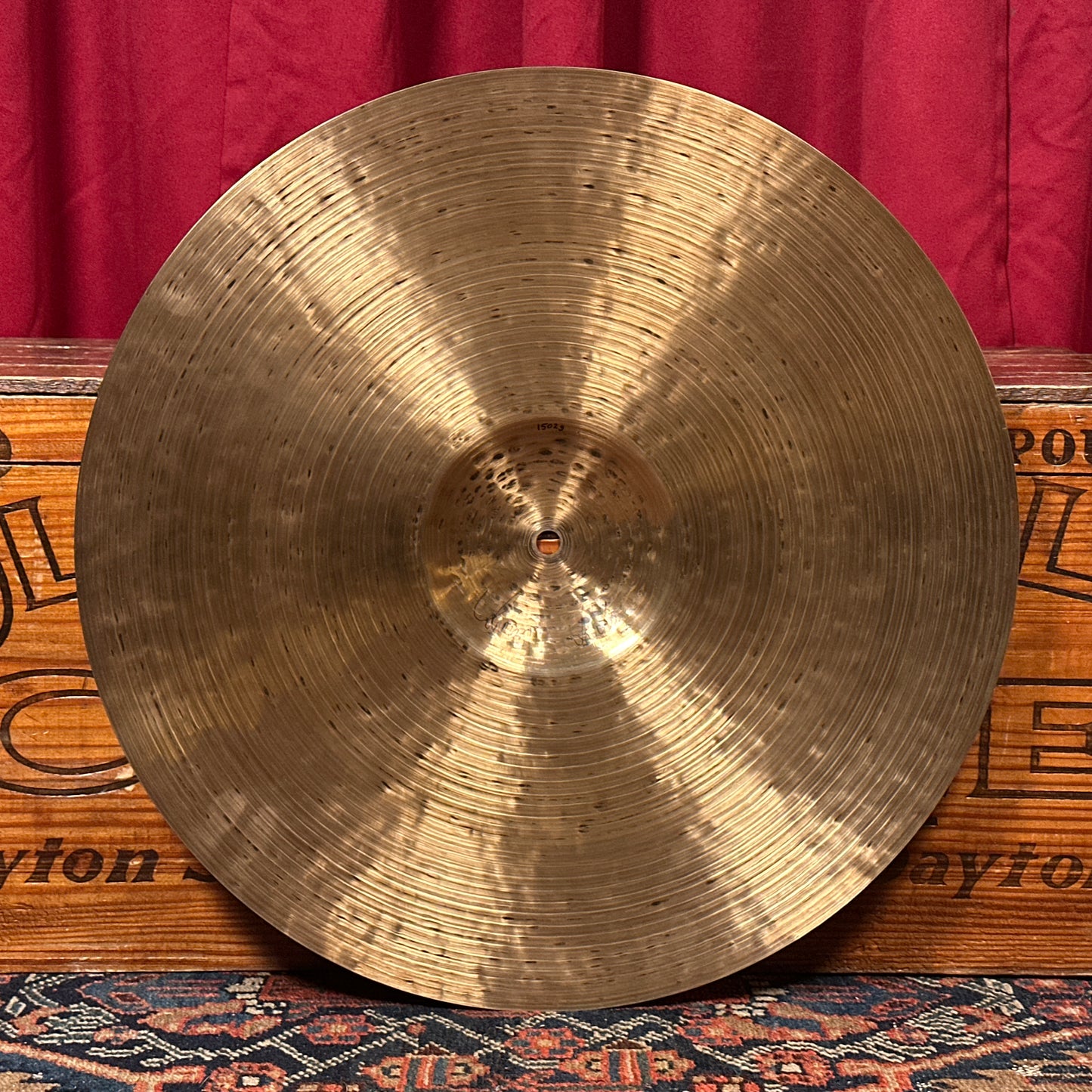 19" Istanbul Agop 30th Anniversary Crash Cymbal 1502g *Video Demo*