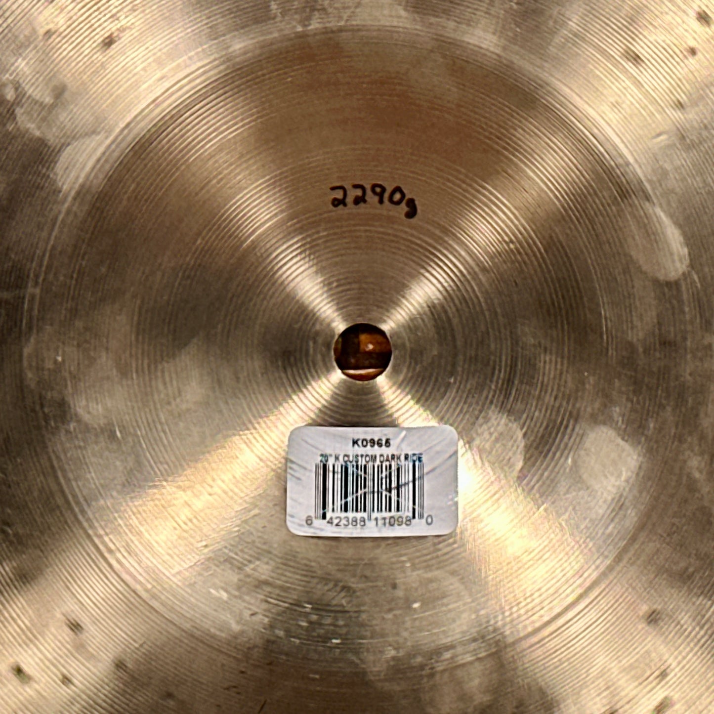 20" Zildjian K Custom Dark Ride 400th Anniversary Cymbal 2290g *Video Demo*