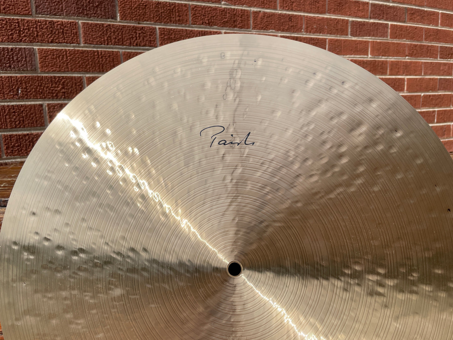 20" Paiste Signature Traditional Light Flat Ride Cymbal 2028g *Video Demo*