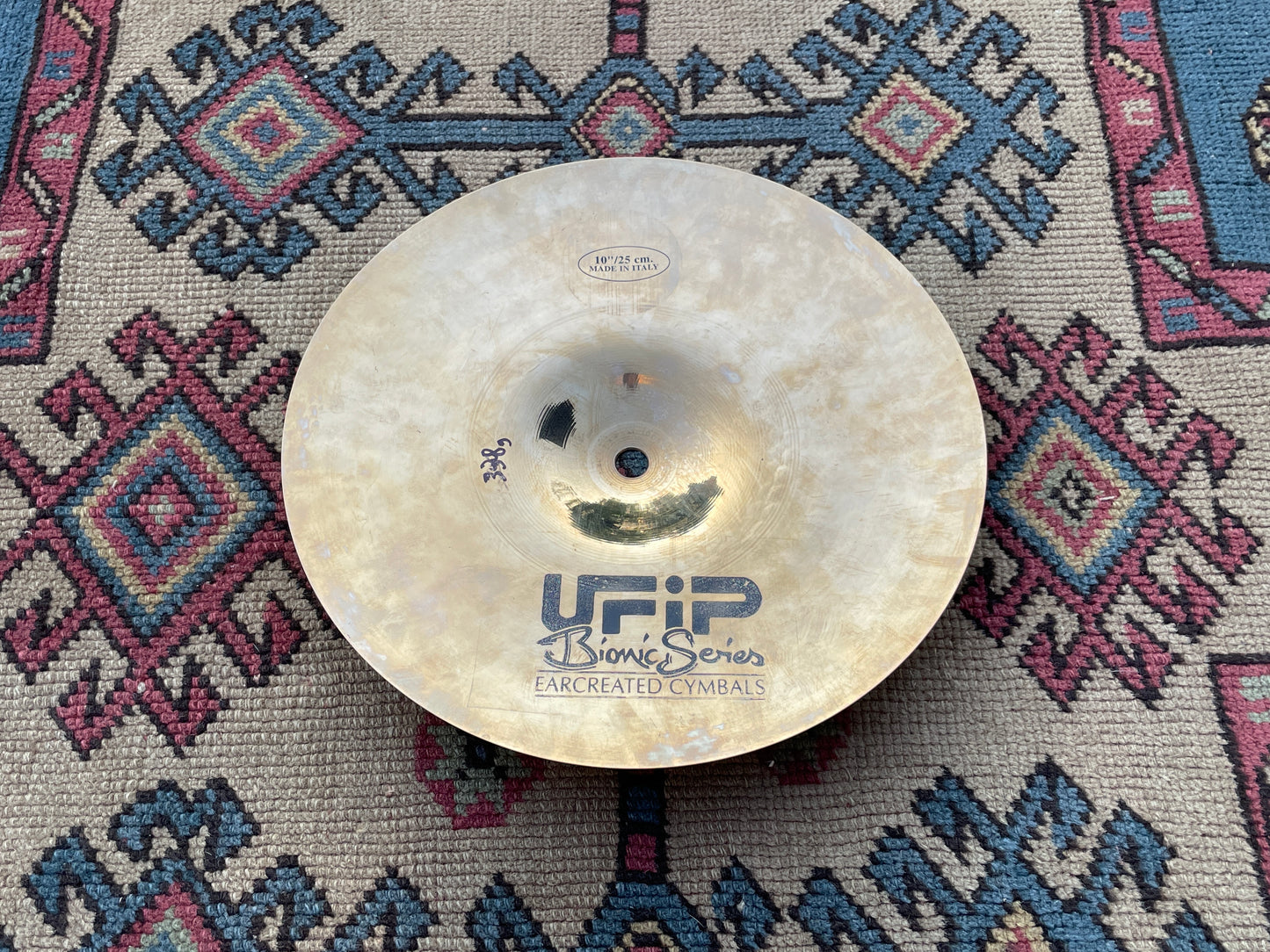 10" UFIP Bionic Series Splash Cymbal 338g *Video Demo*