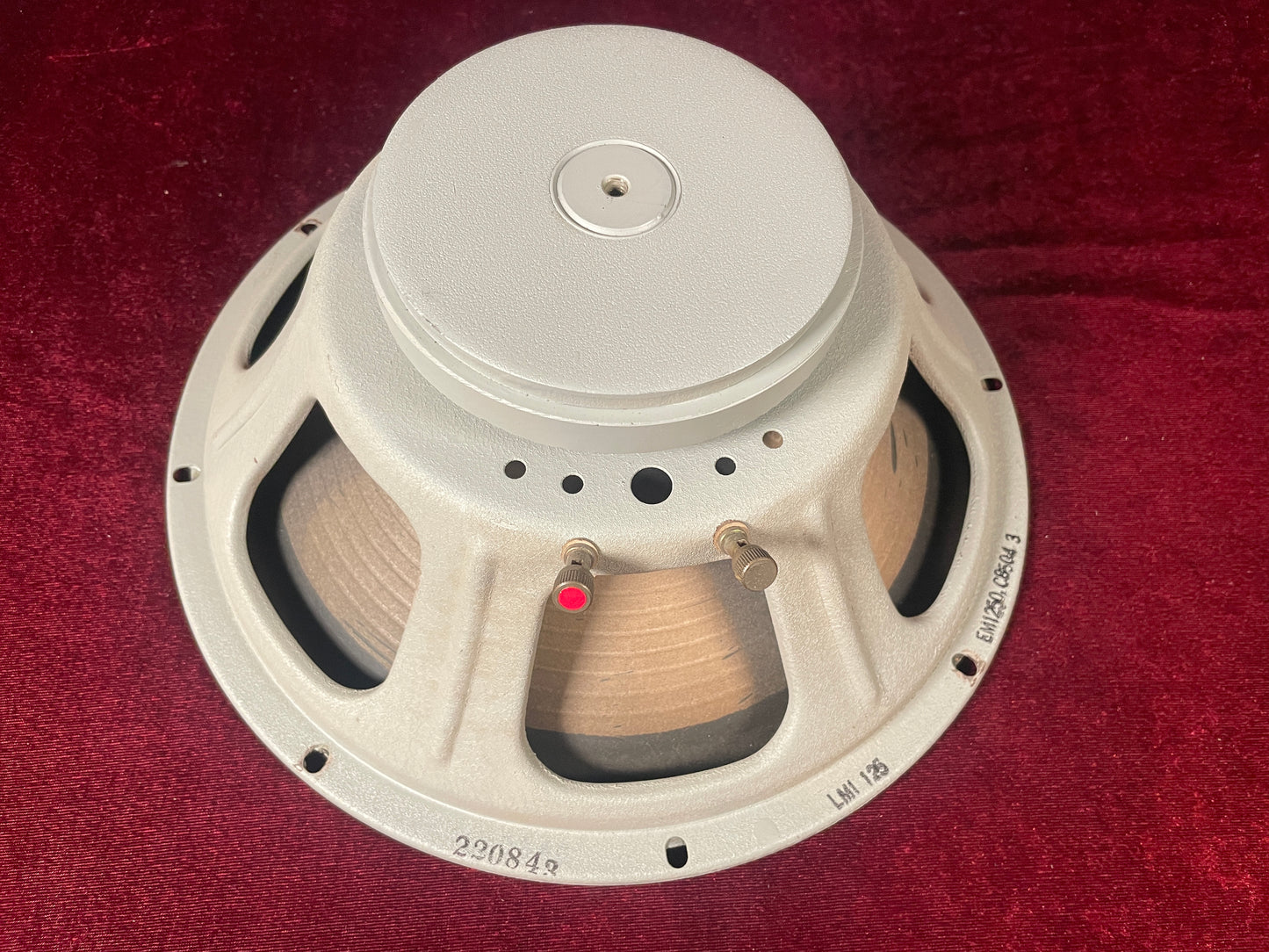 1968 Jensen 12" 100W Vibranto LMI-125 EM-1250 Speaker 8 Ohm LMI125 EM1250 (Stock #49)