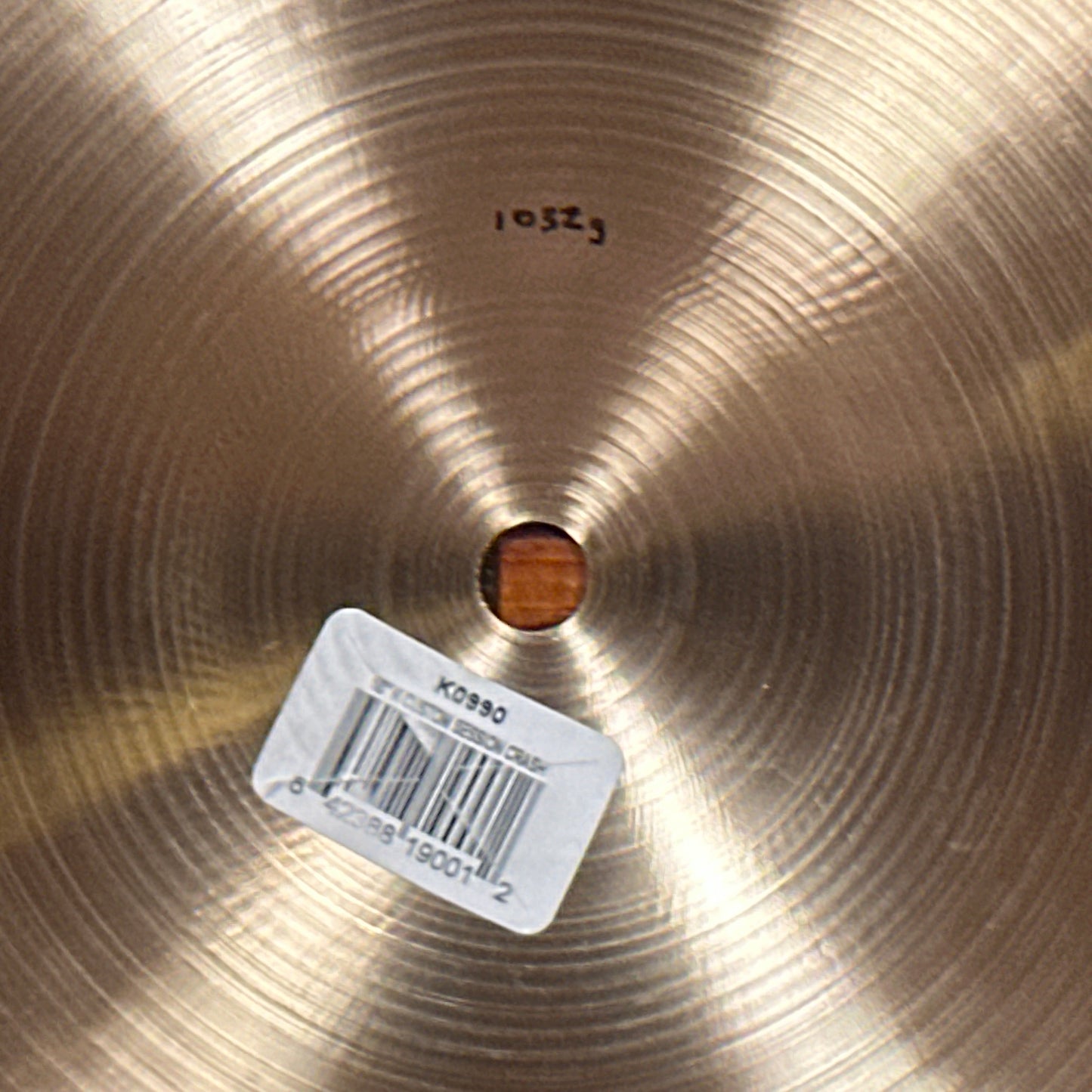 16" Zildjian K Custom Session Crash Cymbal 1032g *Video Demo*