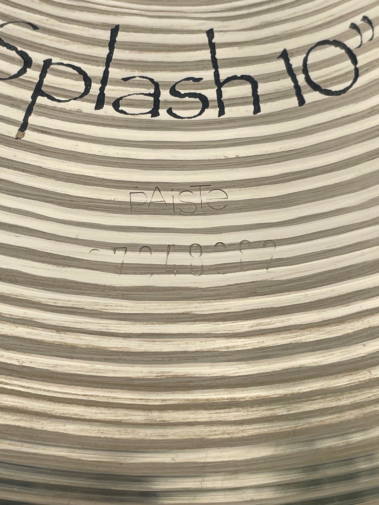 10" Paiste Signature Splash Cymbal 266g