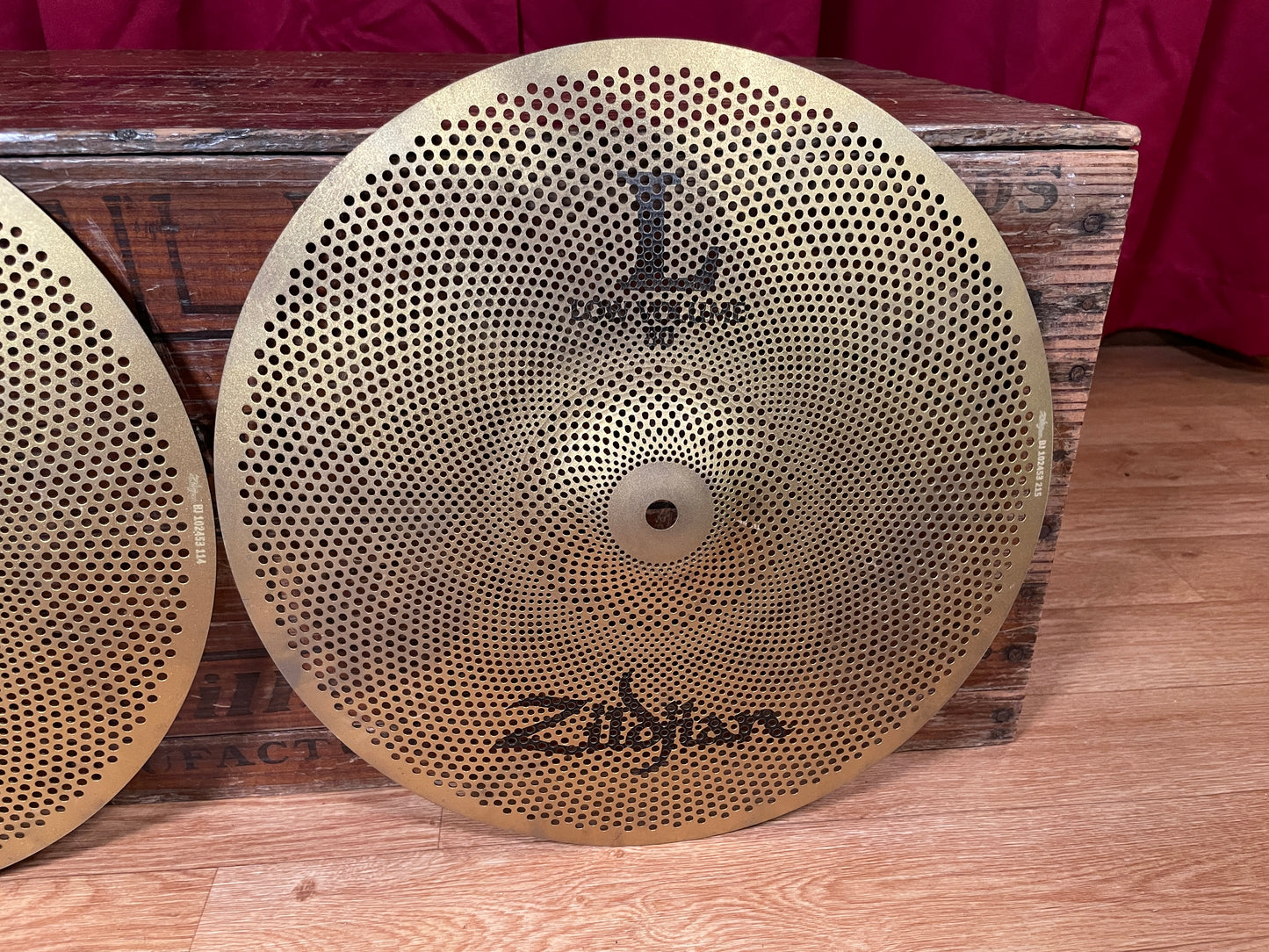 14" Zildjian L80 Low Volume Hi-Hat Cymbal Pair