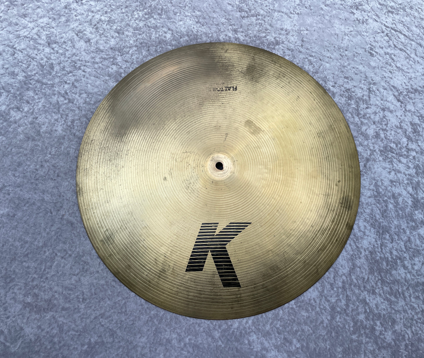 20" Zildjian K Flat Top Ride Cymbal 2420g IAK *Video Demo*