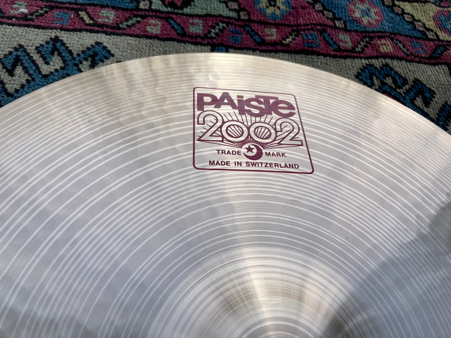 20" Paiste 2002 Thin Crash Cymbal 1790g *Video Demo*