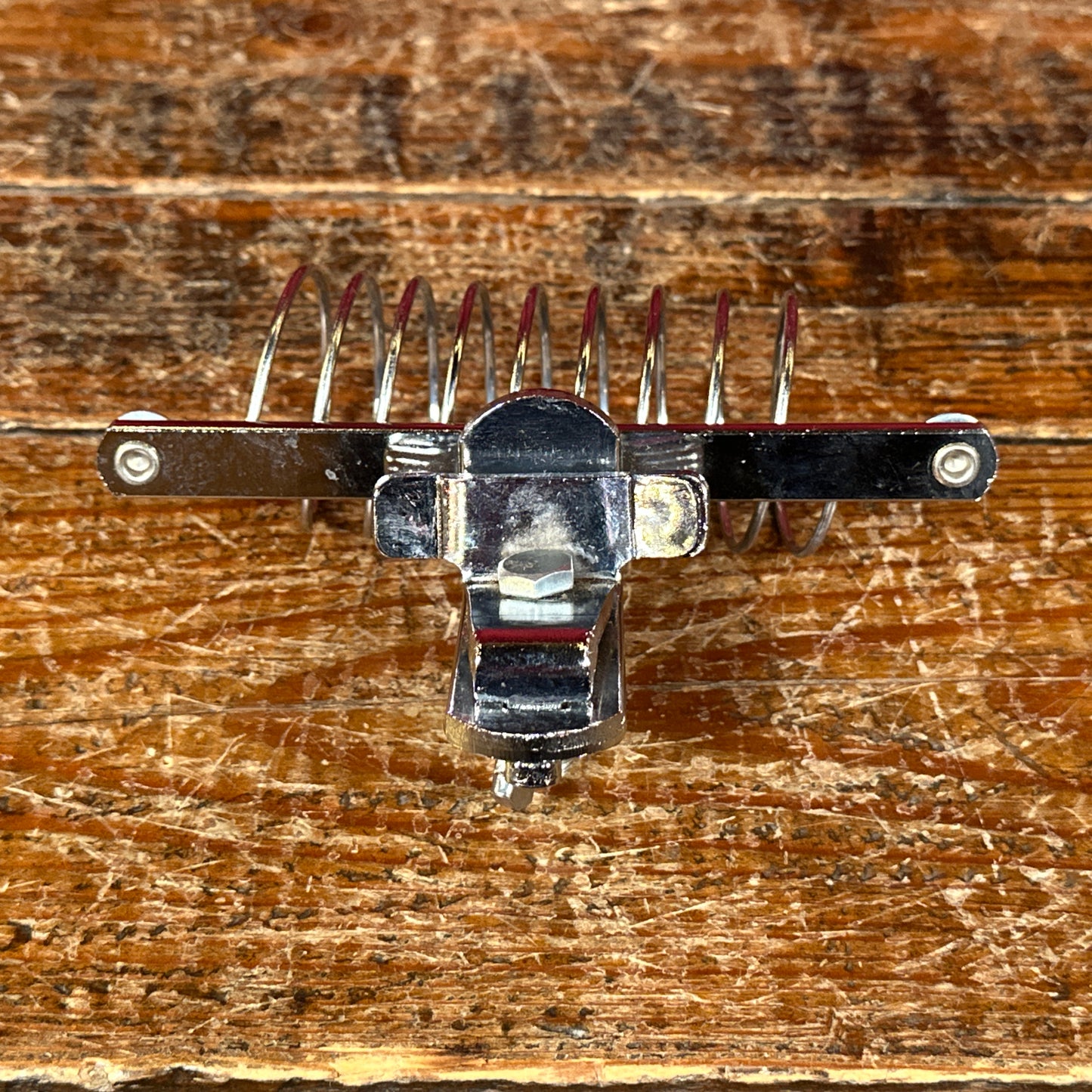 1970s Ludwig Drum Stick Holder No. 1324 Block Logo Chrome