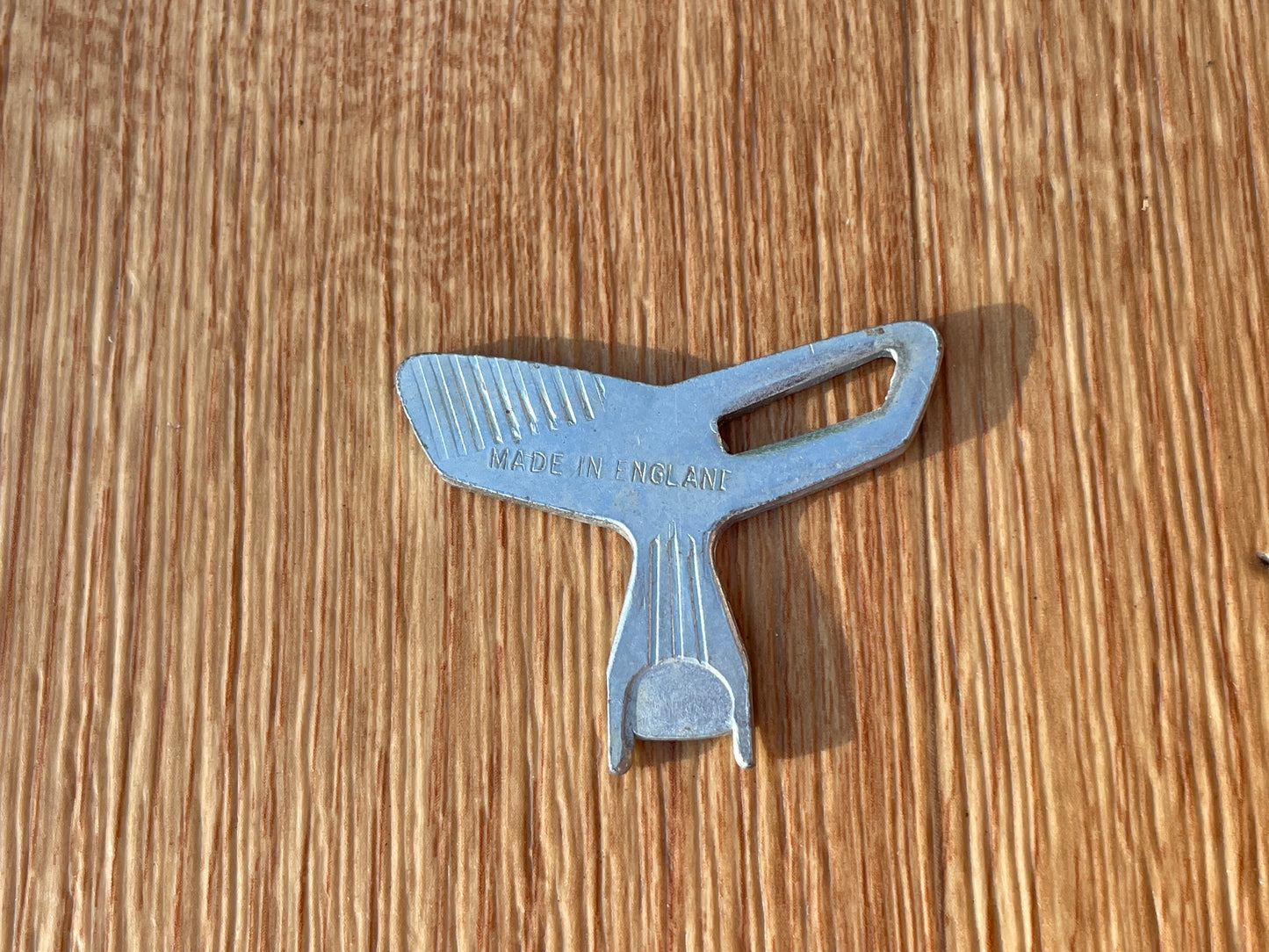 1950s-1960s Premier / Olympic Model 1615 Slotted Drum Key Whale Tail