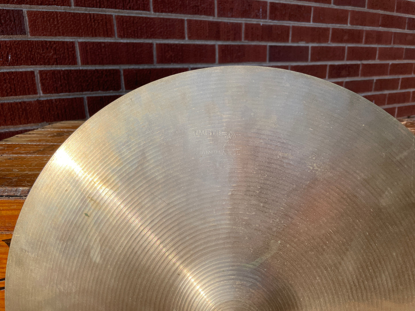 18" Paiste Formula 602 Pre-Serial Crash Cymbal 1488g