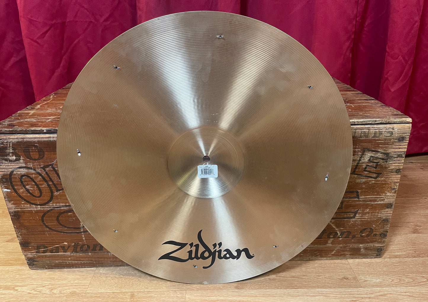 20" Zildjian A Rock Ride Cymbal w/ Rivets 2986g *Video Demo*