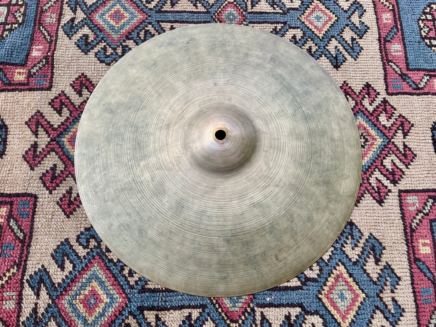 14" Zildjian A 1950s Small Stamp Hi-Hat Single / Crash Cymbal 688g