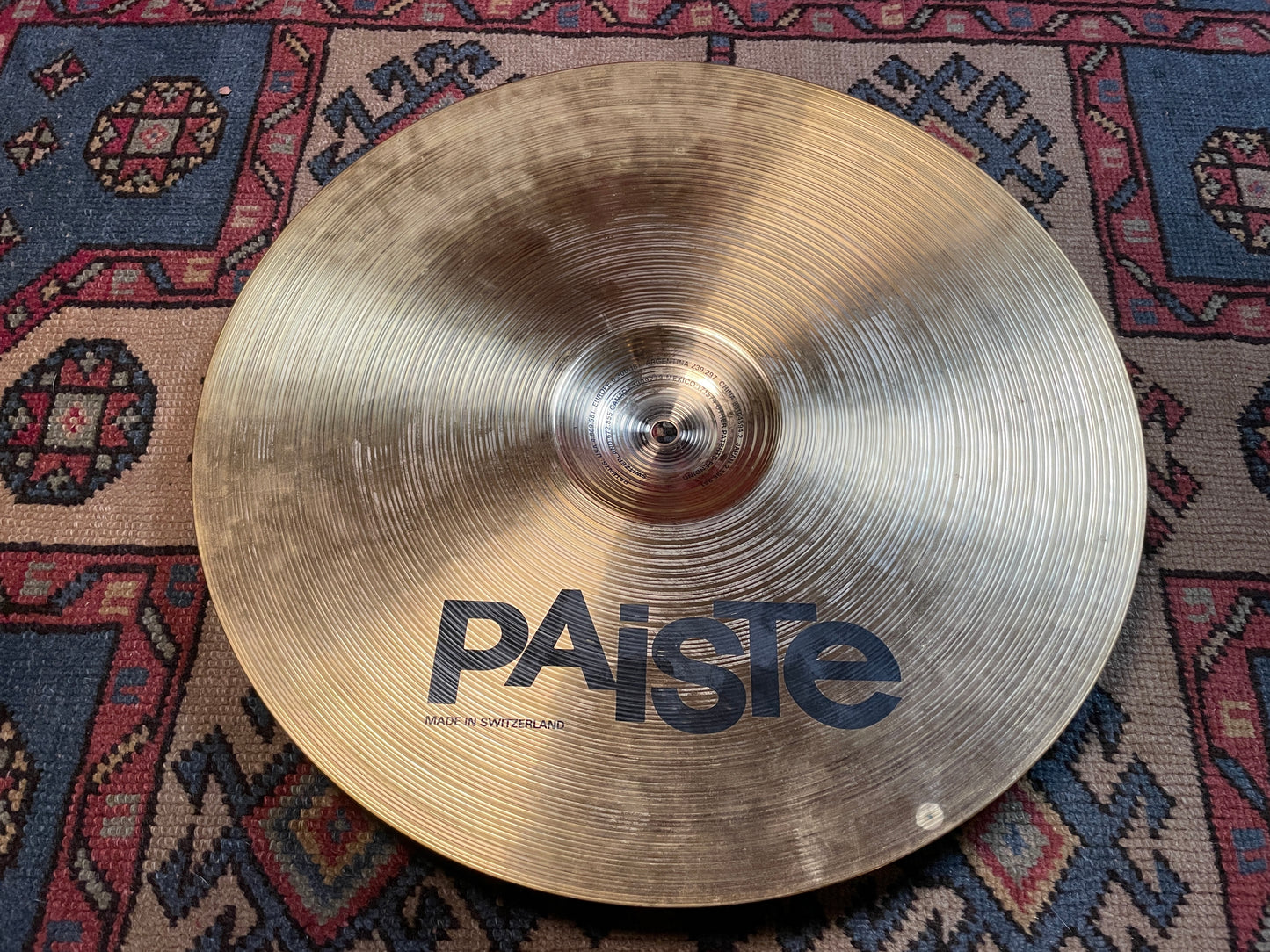 17" Paiste Sound Formula Thin Crash Cymbal 1266g